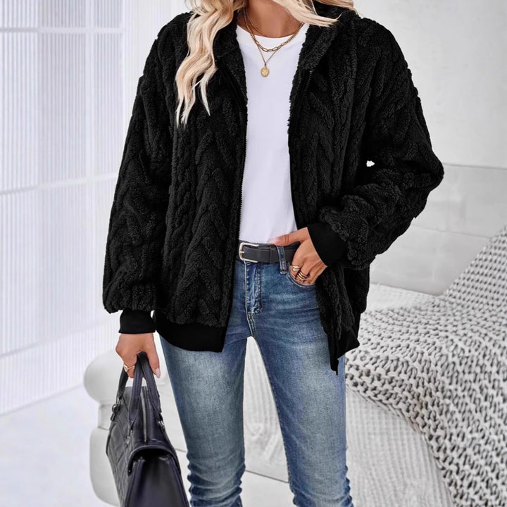 Ladies cozy zip jacket Lune London