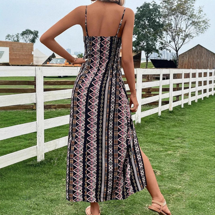 Lune London bohemian ethnic maxi dress for women