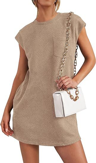 Casual dress for women with a modern graphic pattern Lune London