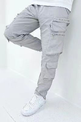 Men's cargo pants with practical multifunctional pockets and a modern slim fit Lune London