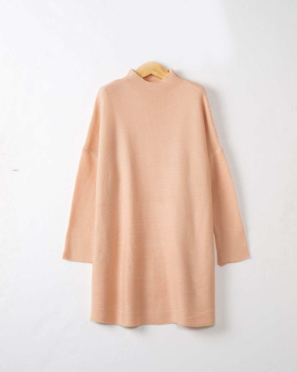 Ladies Large soft knit turtleneck sweater Lune London
