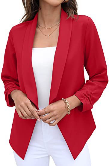 Lune London Casual Open Blazer for Women