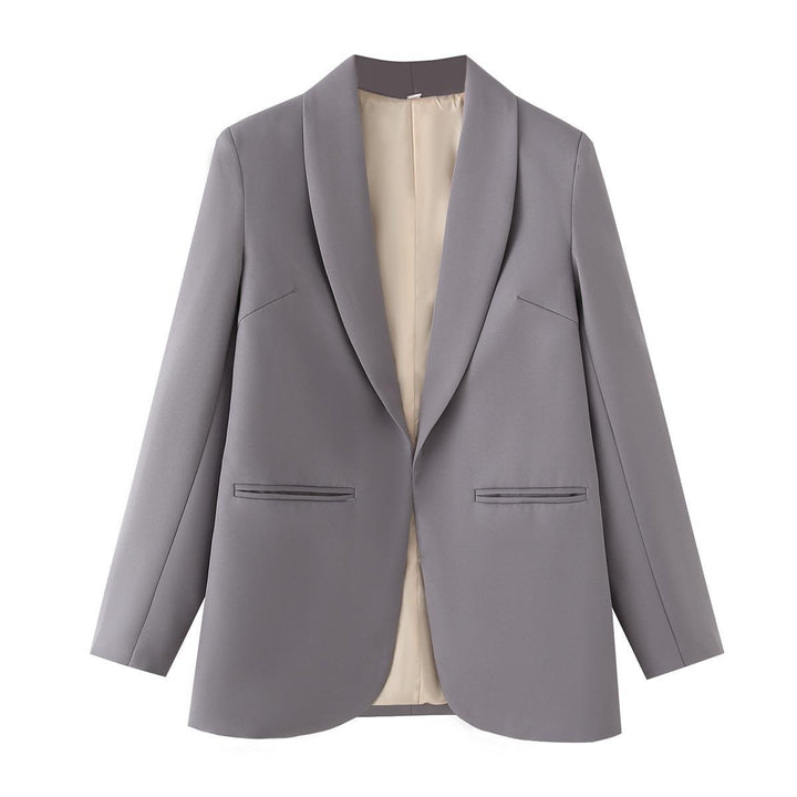 Women Elegant Blazer with Soft Shoulders and Luxurious Inner Lining Lune London