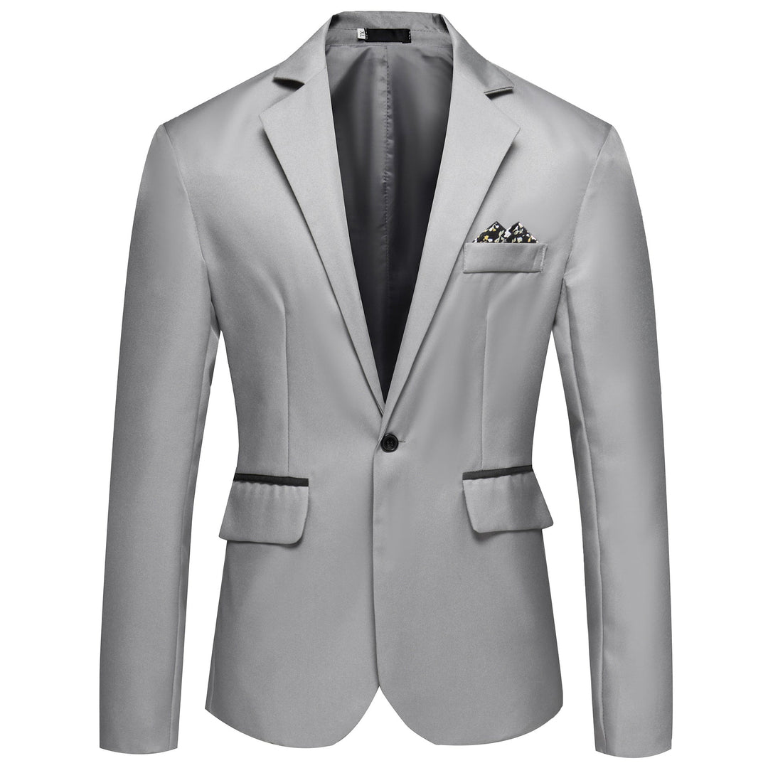Men's Fashionable and Elegant Suit Jacket with Satin Finish Lune London