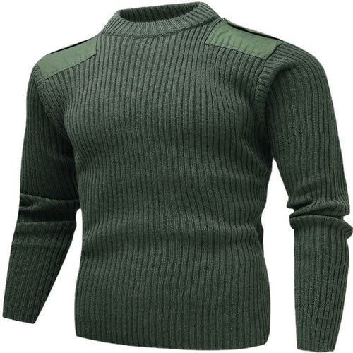 Men's structured knit top with shoulder details Lune London