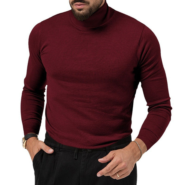 Men's turtleneck sweater with a fine knitted structure and a relaxed fit Lune London