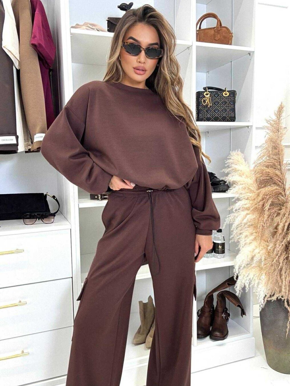 Ladies Cozy Oversized Set Lune London