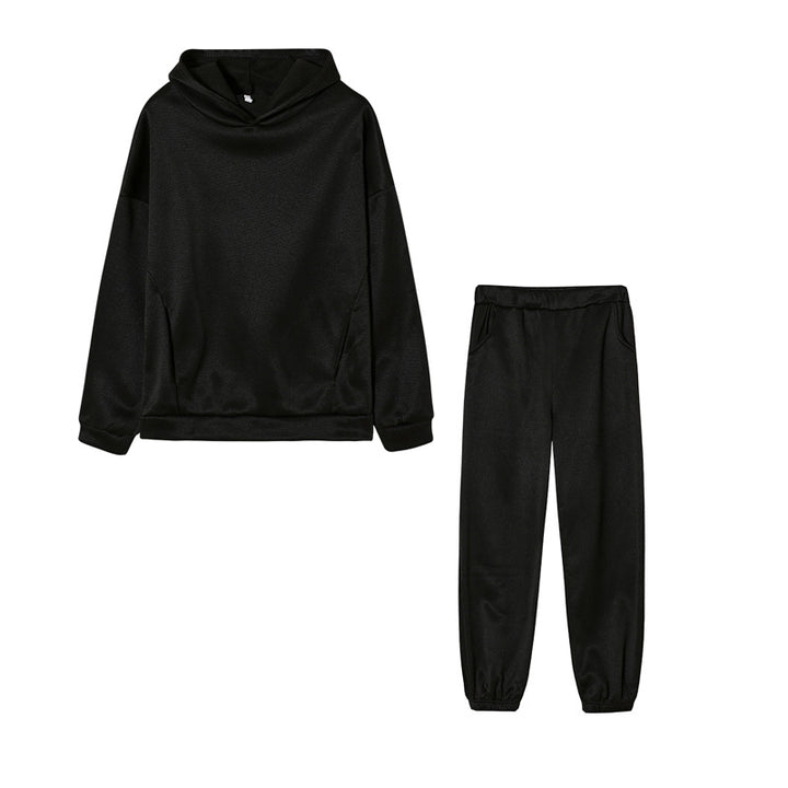 Ensemble de sweat à capuche sportif et de pantalon de jogging Chic & Stil pour femmes