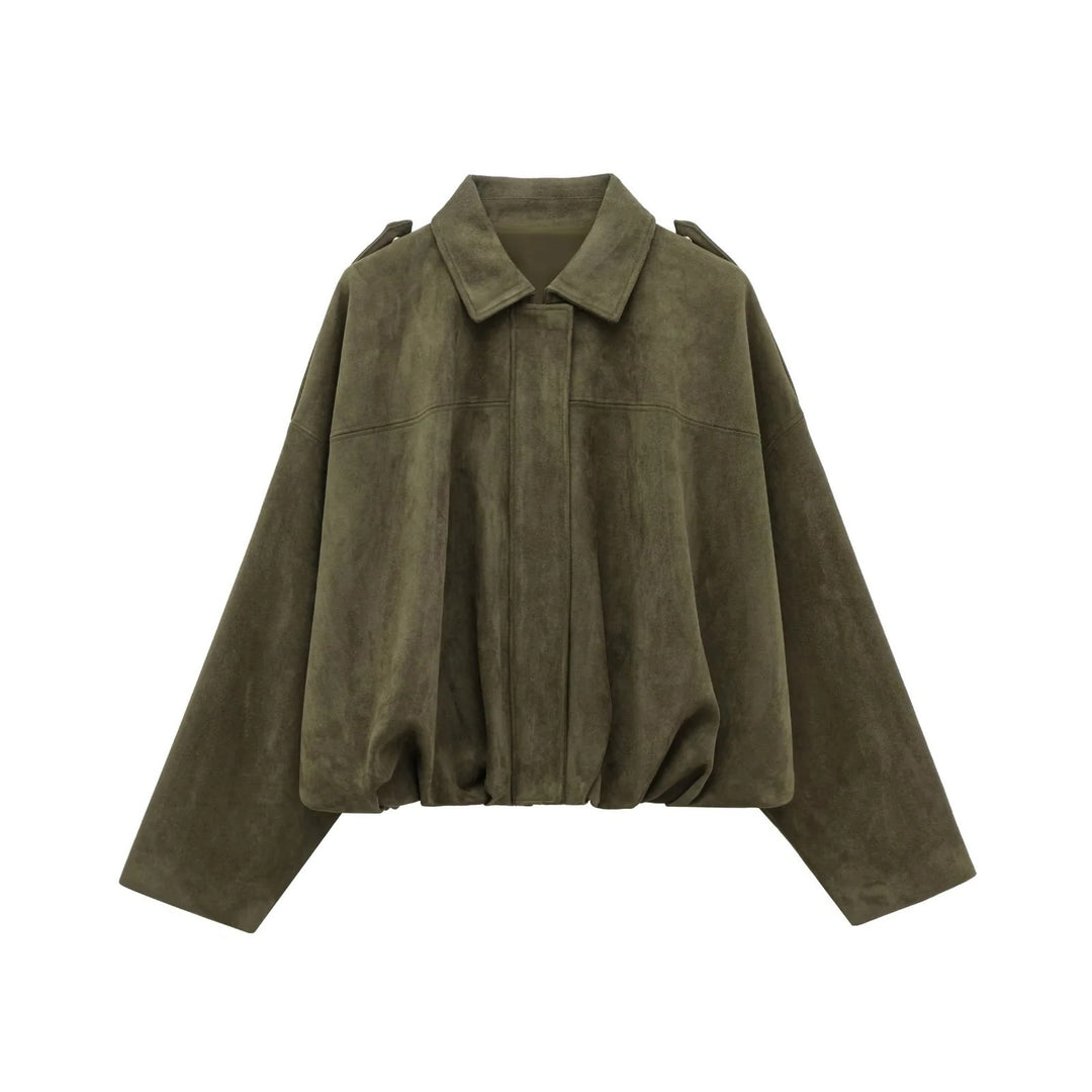 Ladies casual oversized jacket made of high-quality material Lune London
