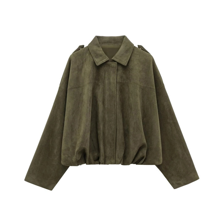 Ladies casual oversized jacket made of high-quality material Lune London