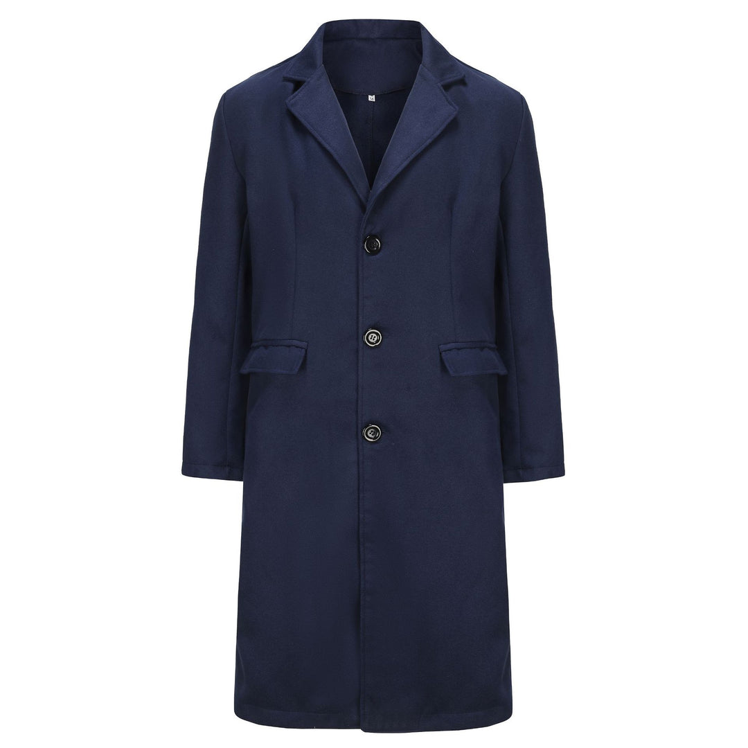 Elegant long coat for men made of high-quality material Lune London