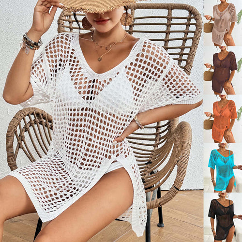 Lune London women's mesh knit dress