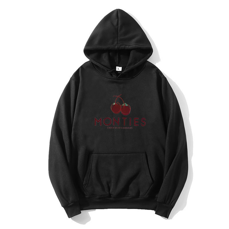 Women's hoodie with fruity logo print Chic & Stil