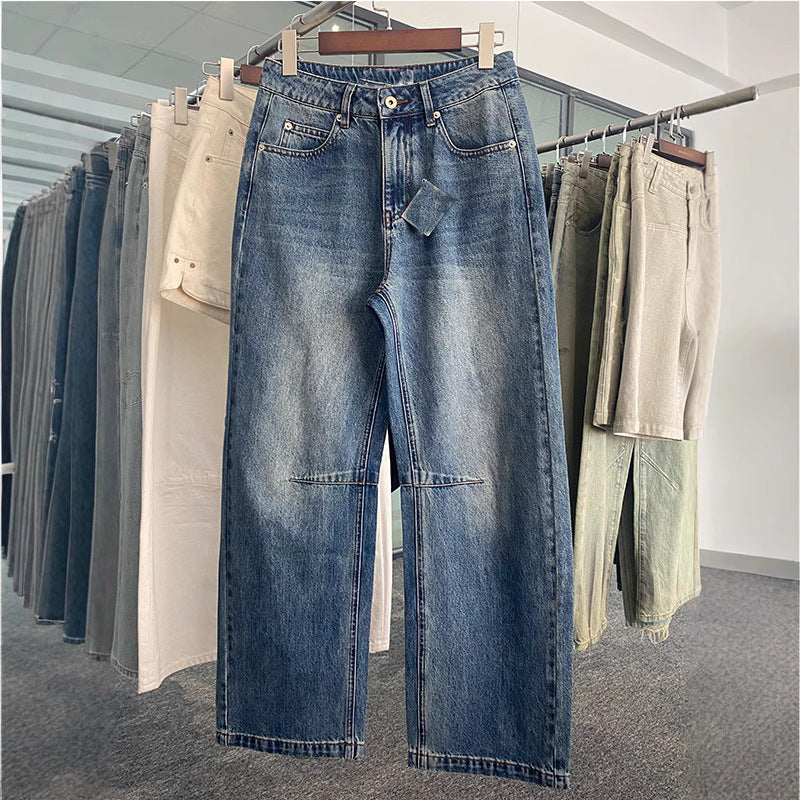 Denim jeans for women loose fit with high waist and relaxed cut Lune London