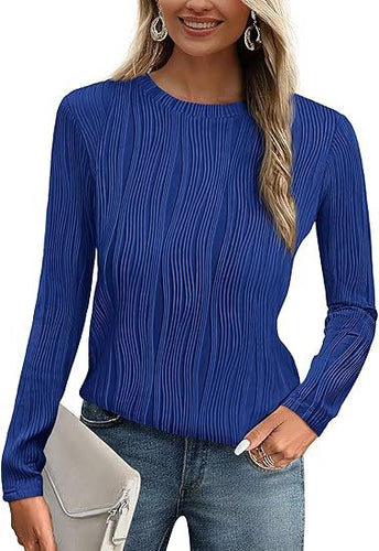 Women elegant and comfortable long sleeve top Lune London