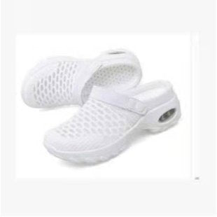 Comfortable and breathable ankle boots for women with an elastic heel strap Lune London