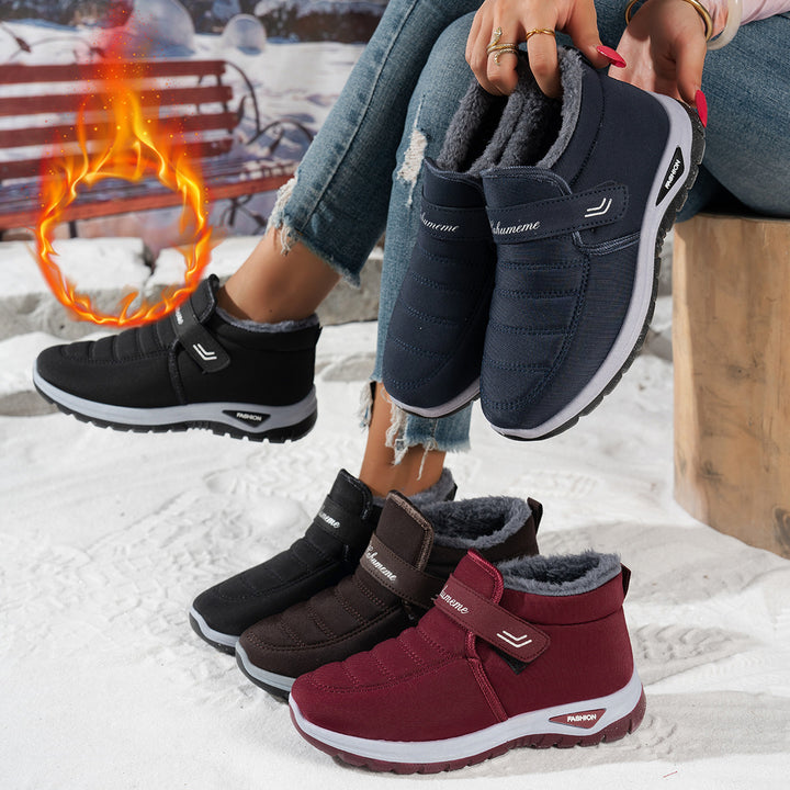 Lune London polar fleece sneakers for women