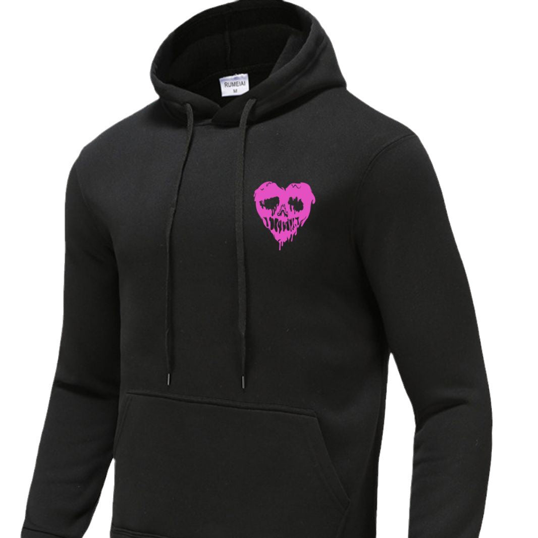 Men's hoodie with a unique skull design Lune London