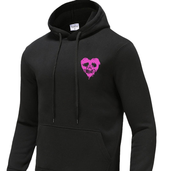 Men's hoodie with a unique skull design Lune London