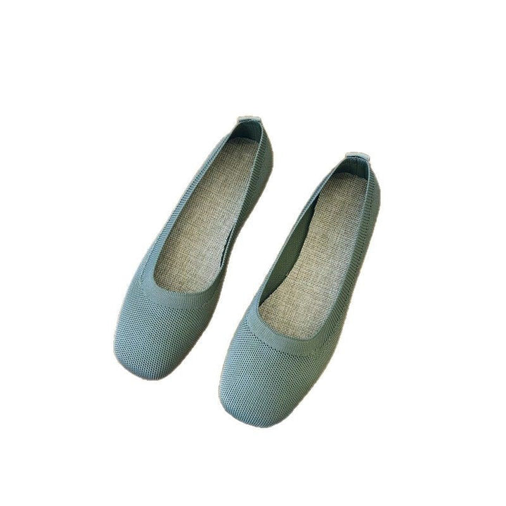 Women's Breathable Ballet Flats Made of Flexible Material Lune London