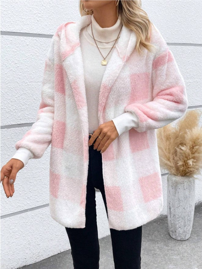 Ladies comfortable tartan jacket Lune London