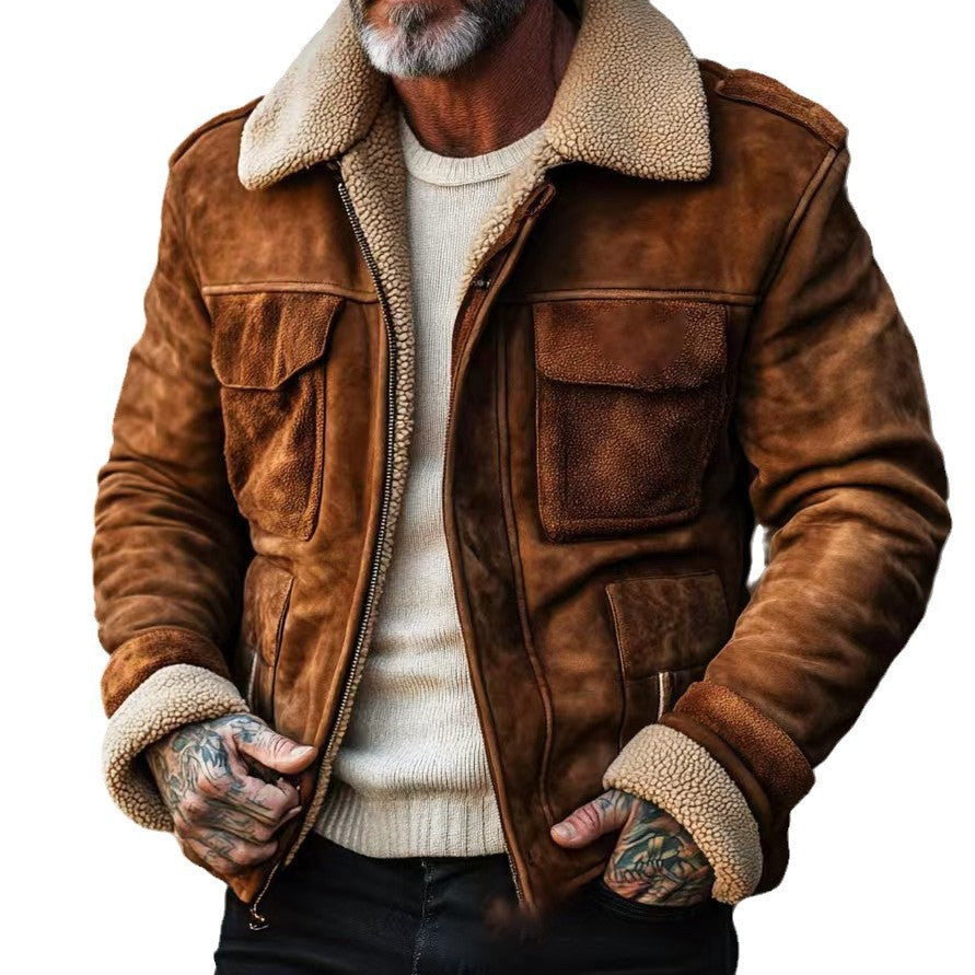 Luxury Lambskin Leather Jacket for Men Lune London