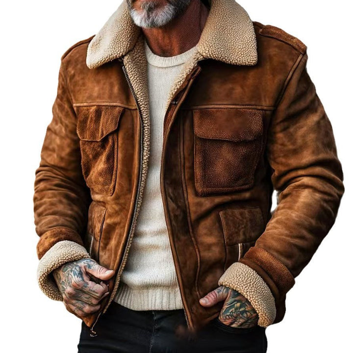 Luxury Lambskin Leather Jacket for Men Lune London