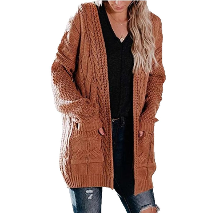 Women Chunky Knit Cardigan Chic and Still