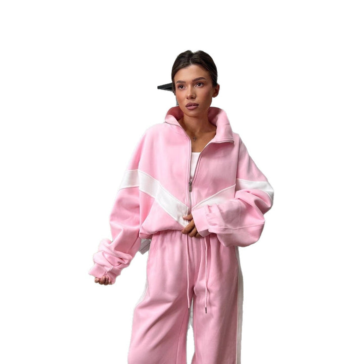 Women's sports set with contrasting inserts Lune London