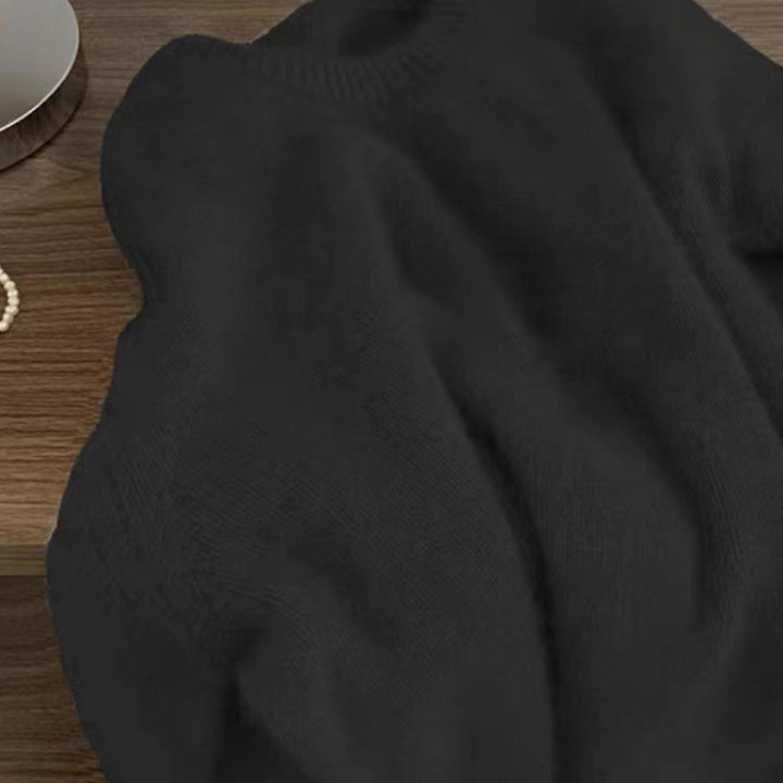 Pull confortable pour femmes en mélange de tricot fin Chic & Stil