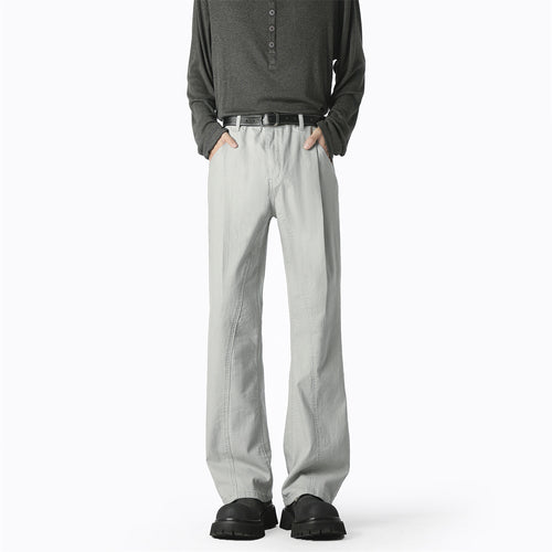 Casual wide pants for men with elastic waist and practical pockets Lune London