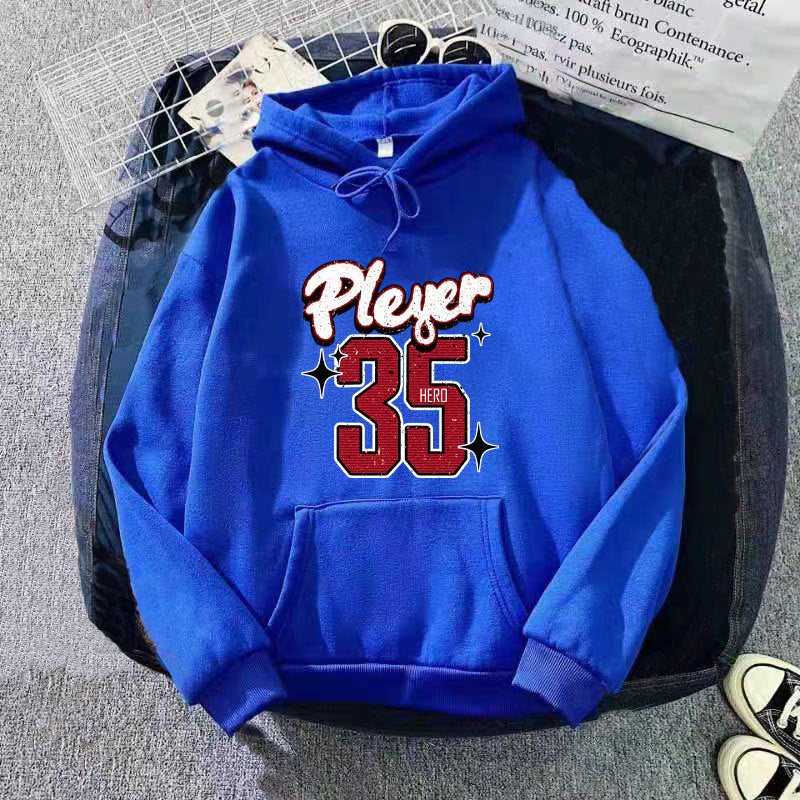 Women's hooded sweatshirt with creative basketball design Chic & Stil