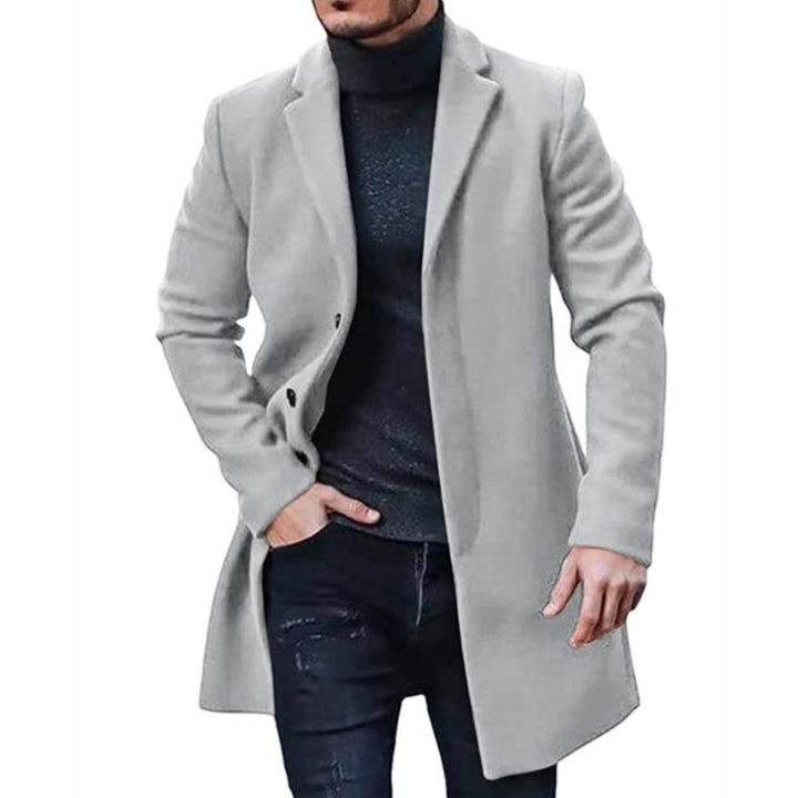 Classic wool coat for men Lune London