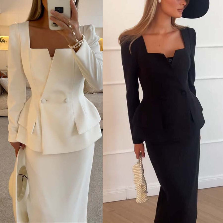Women's Blazer Dress with Modern Cut and Tailored Fit Lune London