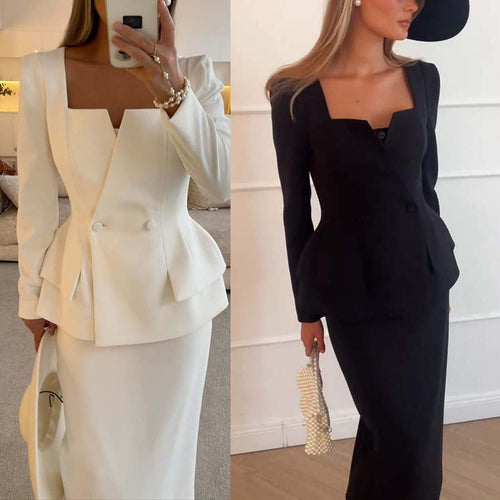 Women's Blazer Dress with Modern Cut and Tailored Fit Lune London