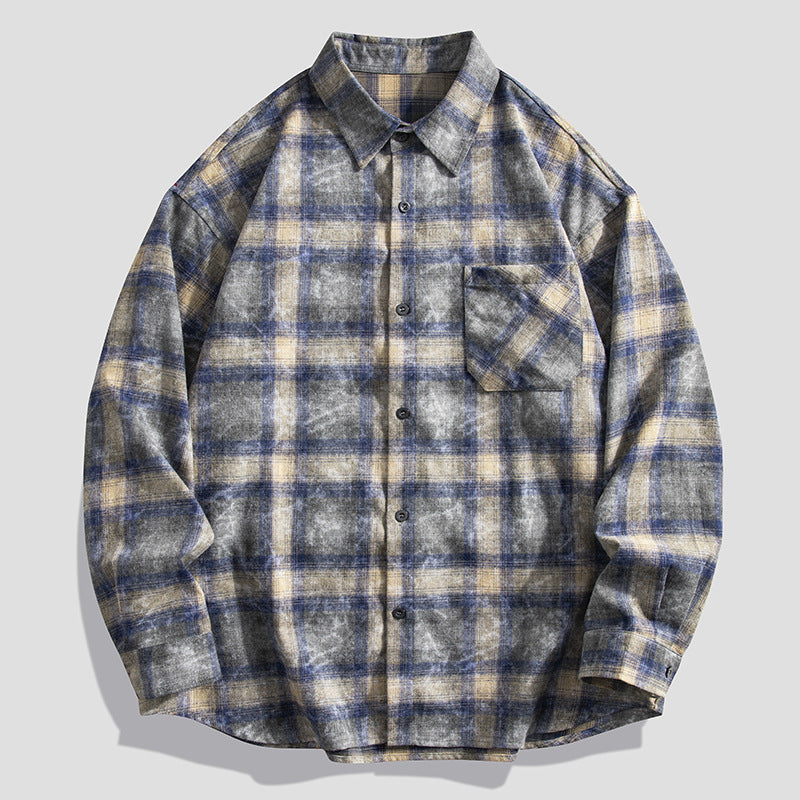 Casual plaid shirt for men Lune London