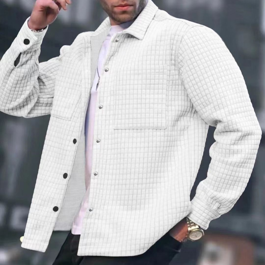 Structured overshirt jacket for men Lune London