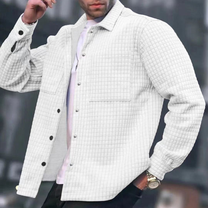 Structured overshirt jacket for men Lune London