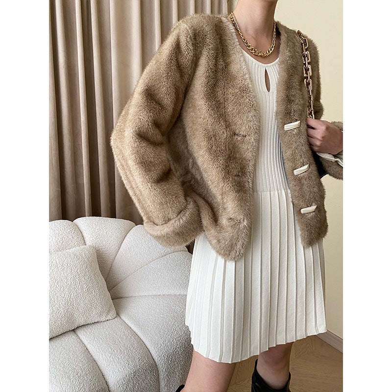 Women's Cozy Cardigan with Elegant Button Details Chic & Stil