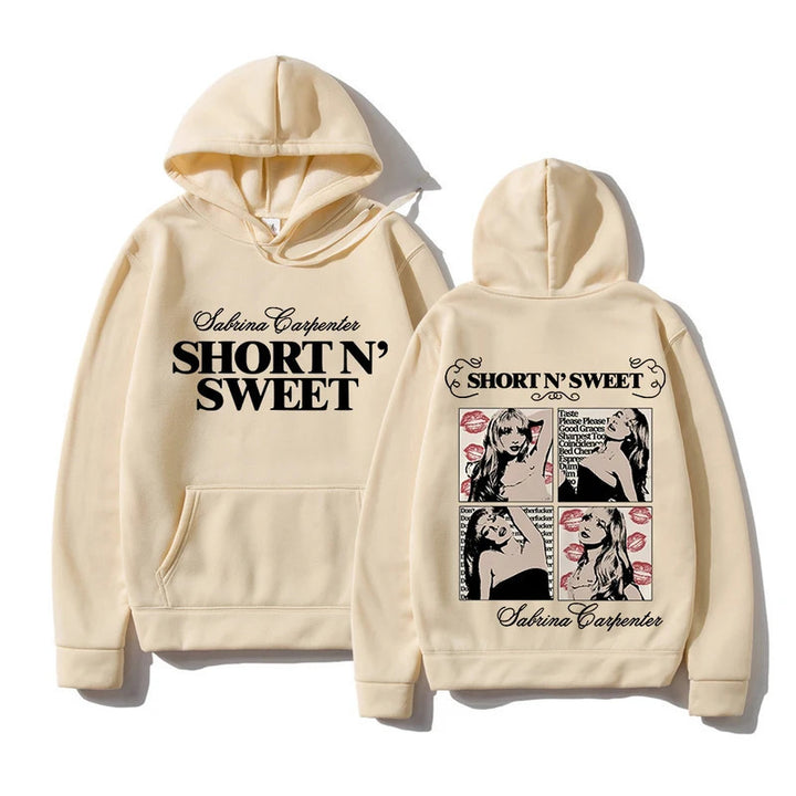 Sweat à capuche pour femmes avec design de bande dessinée créatif et coupe décontractée Chic & Stil