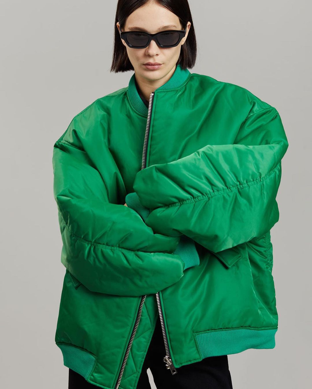Ladies Oversize-Chic Down Jacket and Style