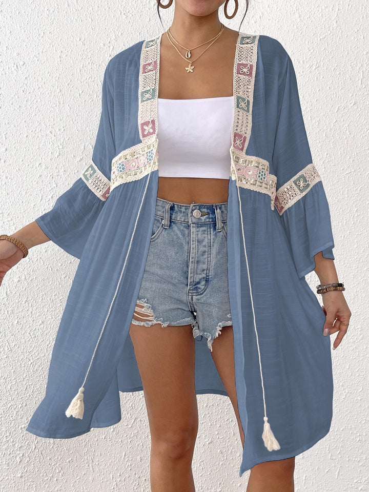 Women Bohemian decorative beach cover-up Lune London