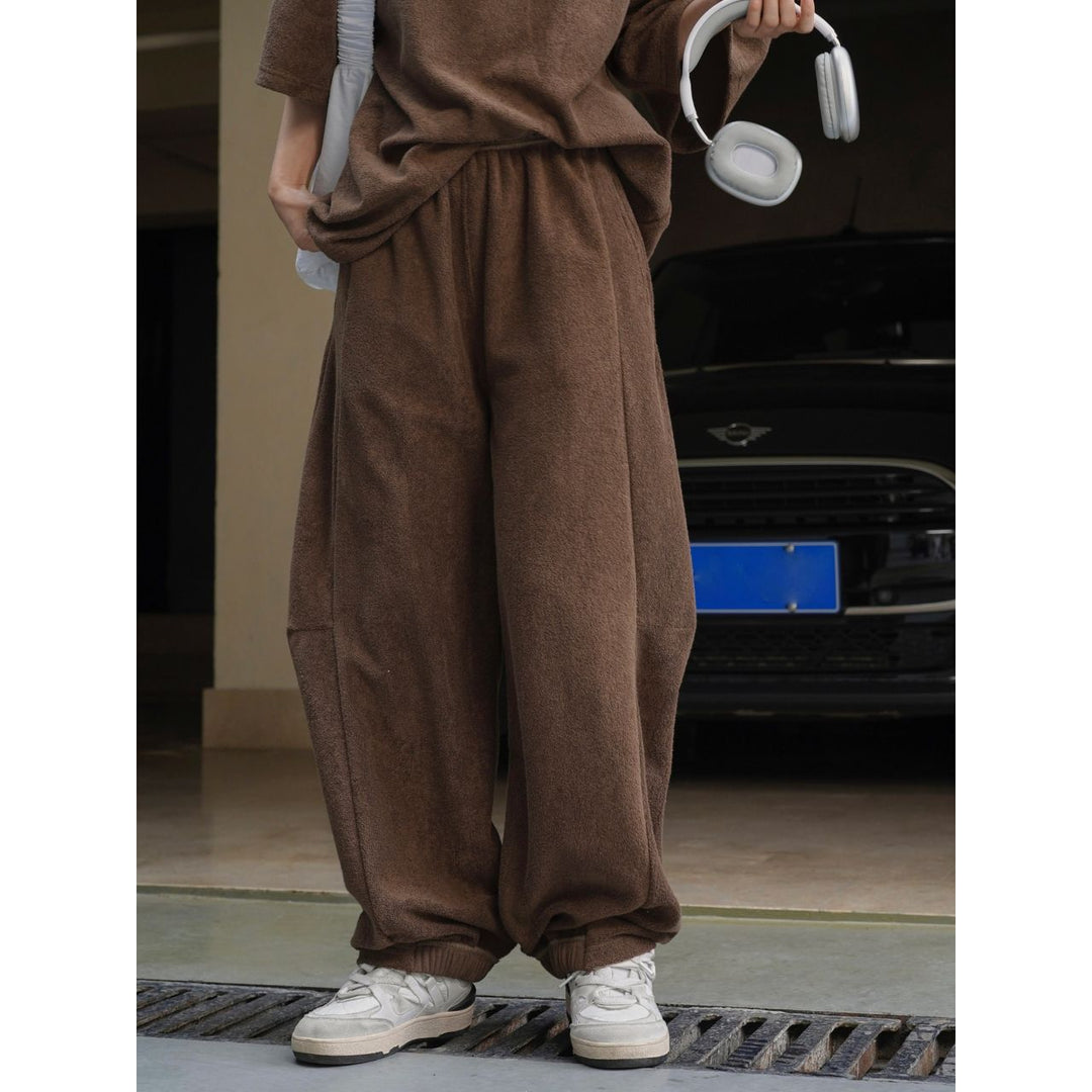 Pantalons de loisirs confortables pour femmes avec taille élastique et coupe décontractée Chic & Stil