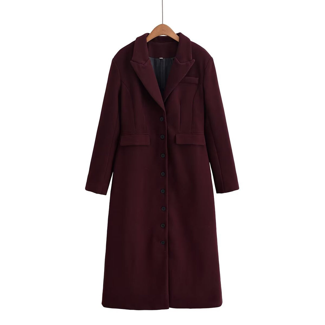 Lune London Elegant Boucle Coat for Ladies