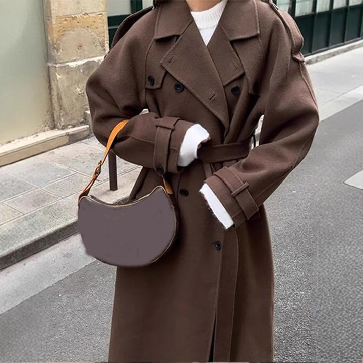 Oversized wool coat for women Lune London
