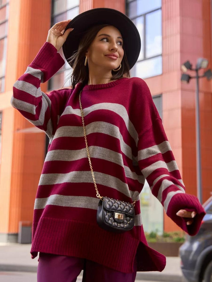 Women Oversized Knit Sweater Lune London