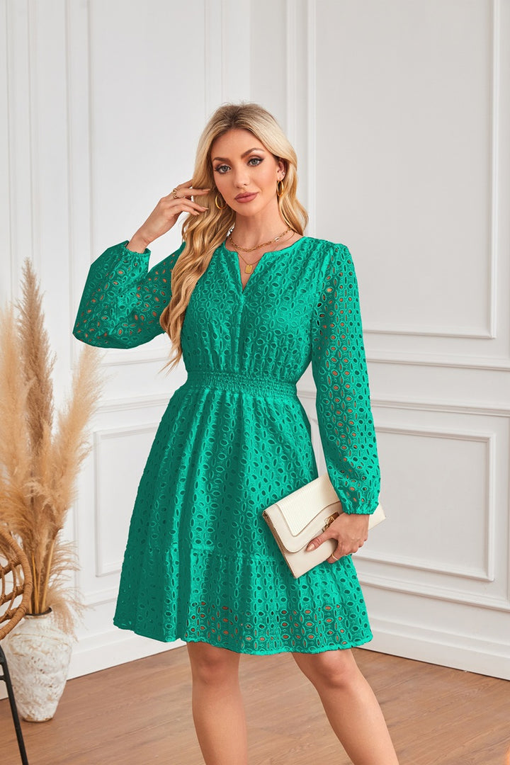Lady garment with hole pattern Lune London