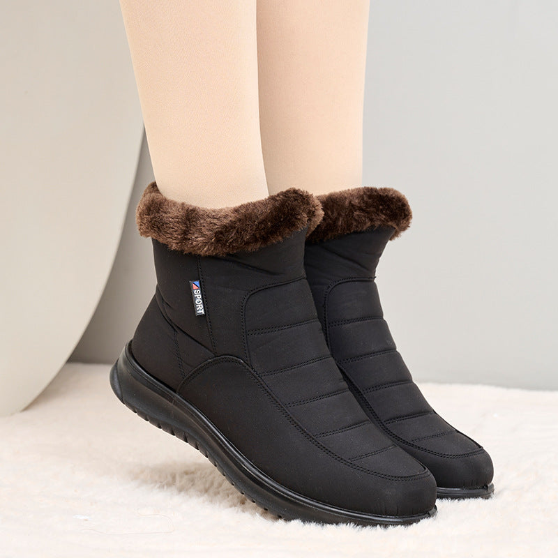 Bottes d'hiver Lune London pour femmes chaudement doublées