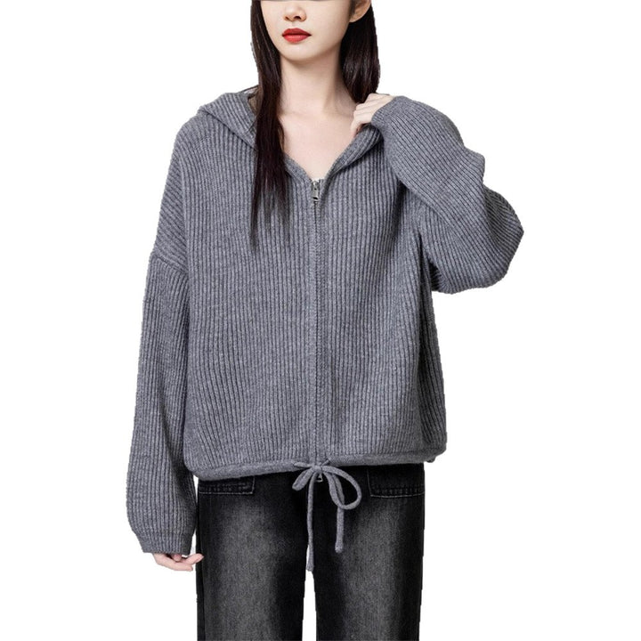 Veste à capuche élégante pour femmes avec poches latérales Chic & Stil
