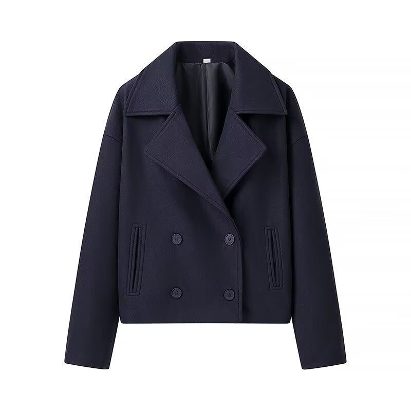 Ladies Lune London Double-Breasted Wool Jacket